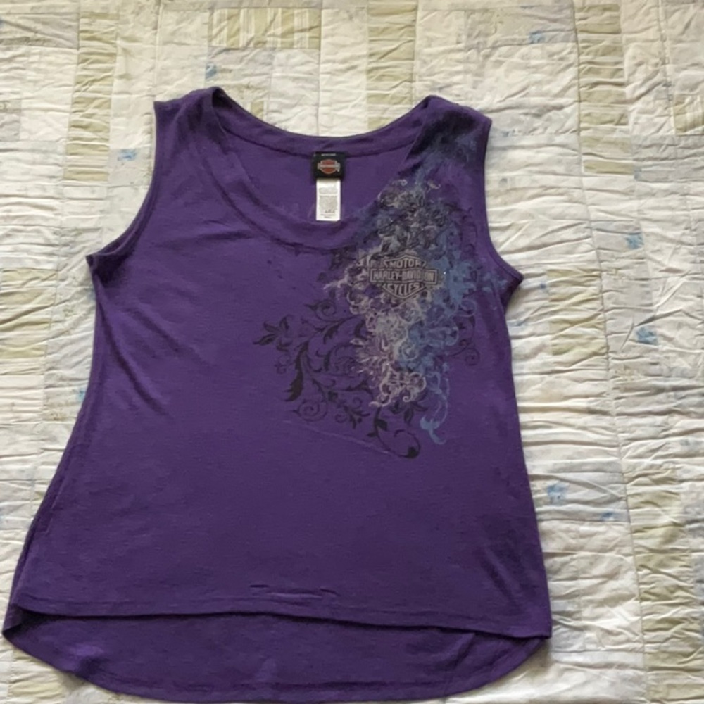 Harley-Davidson Purple Tank S